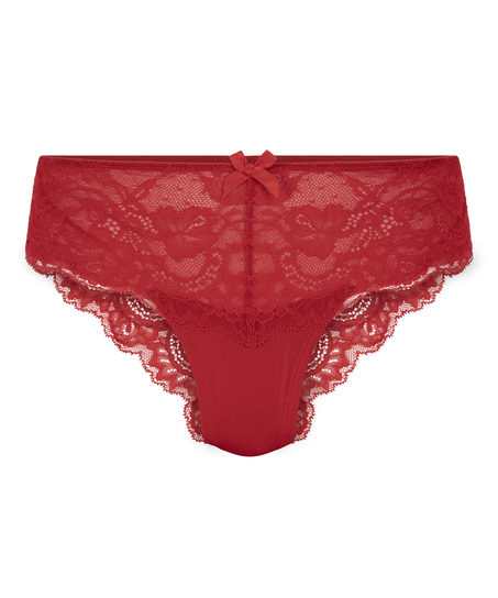 Short brésilien Teddy, Rouge
