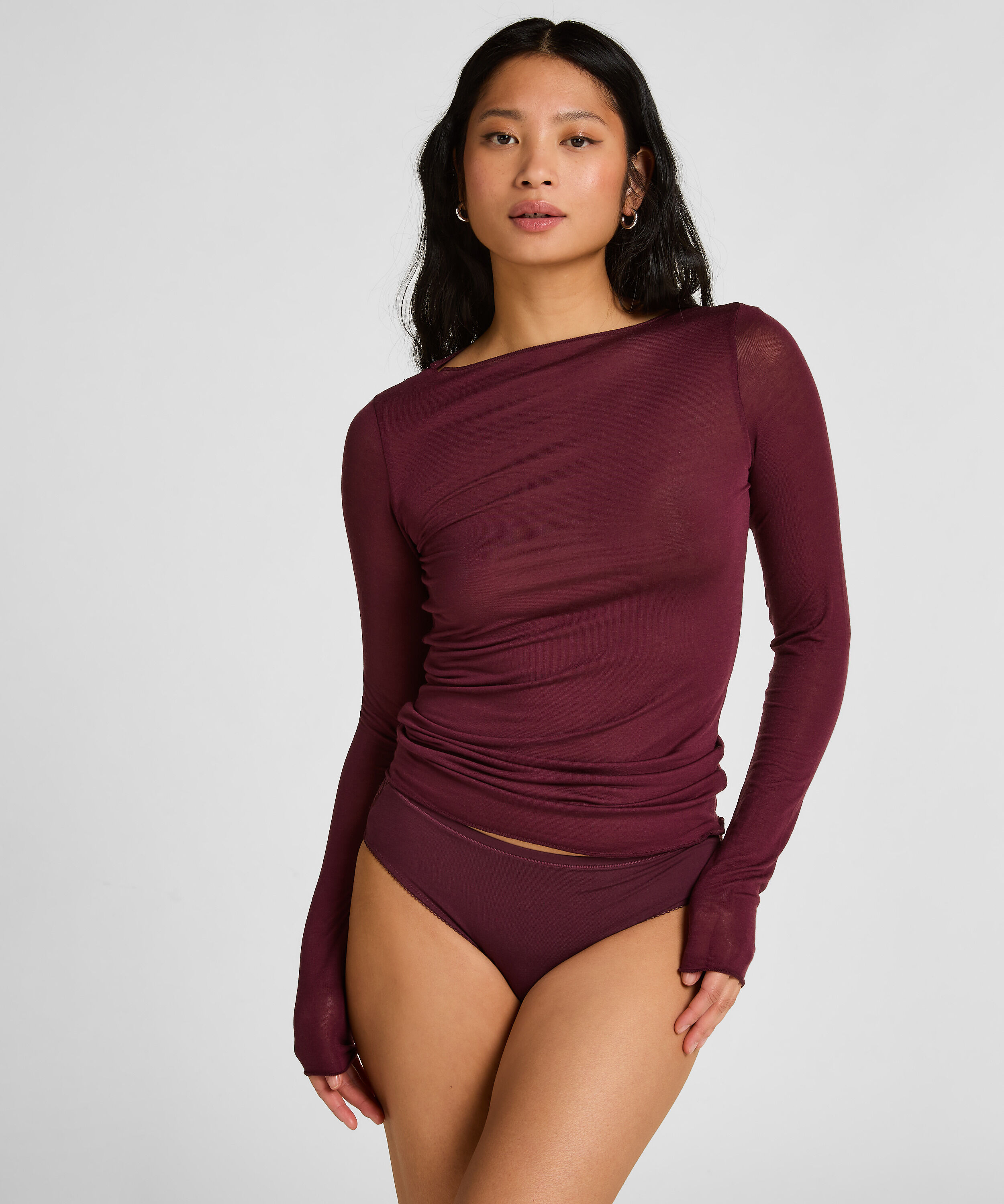 Culotte brésilienne Alex, Violet