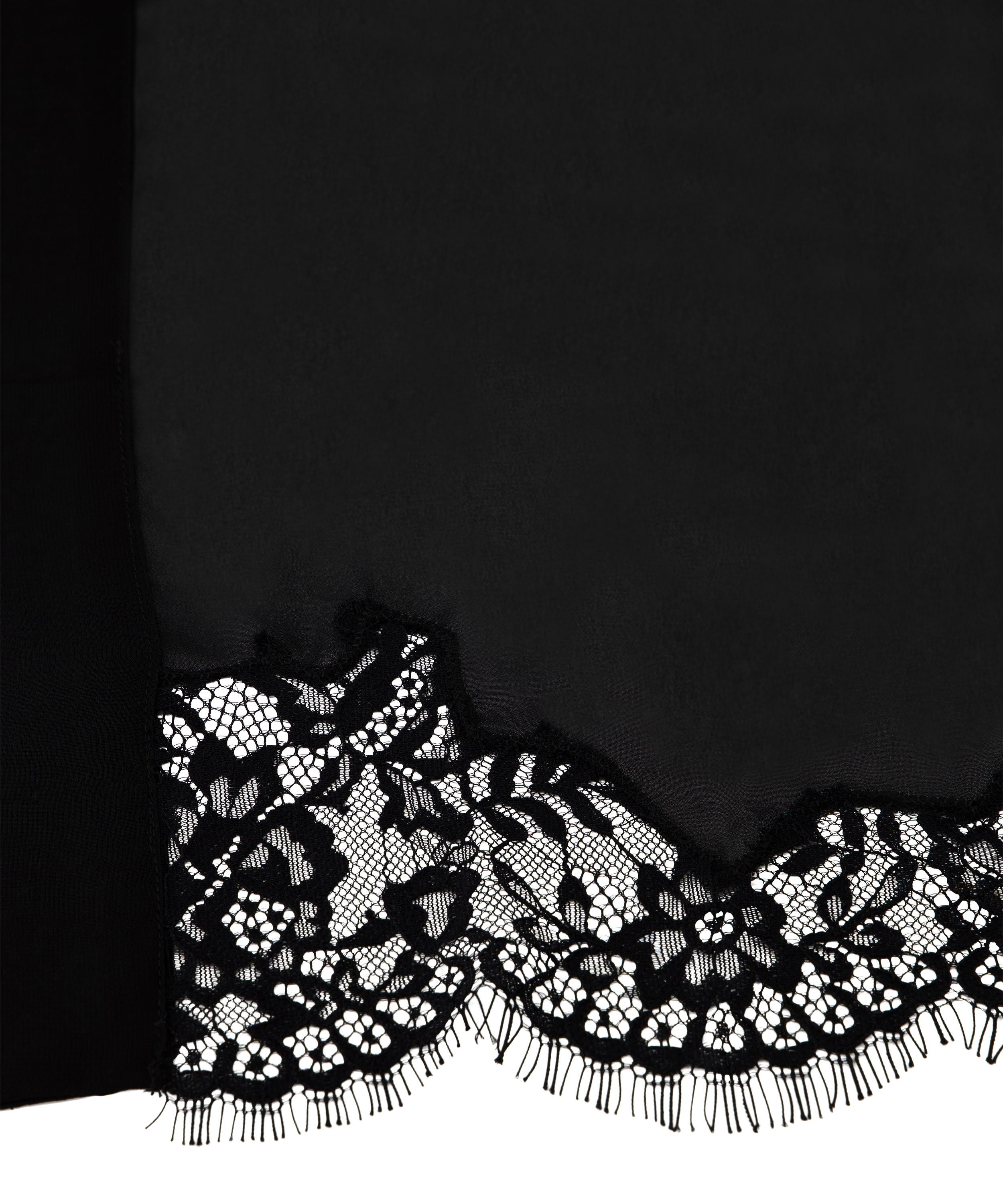 Kimono Satin, Noir, main