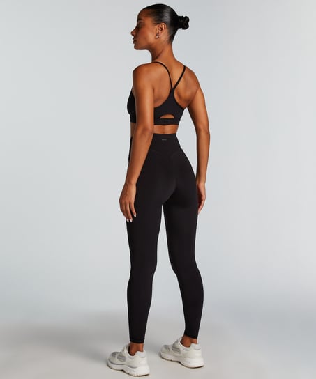 HKMX Brassière de sport de niveau 1, Noir