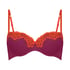 Soutien-gorge à armatures préformé Lace & Shine, Rose