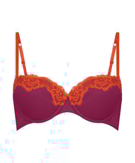 Soutien-gorge à armatures préformé Lace & Shine, Rose