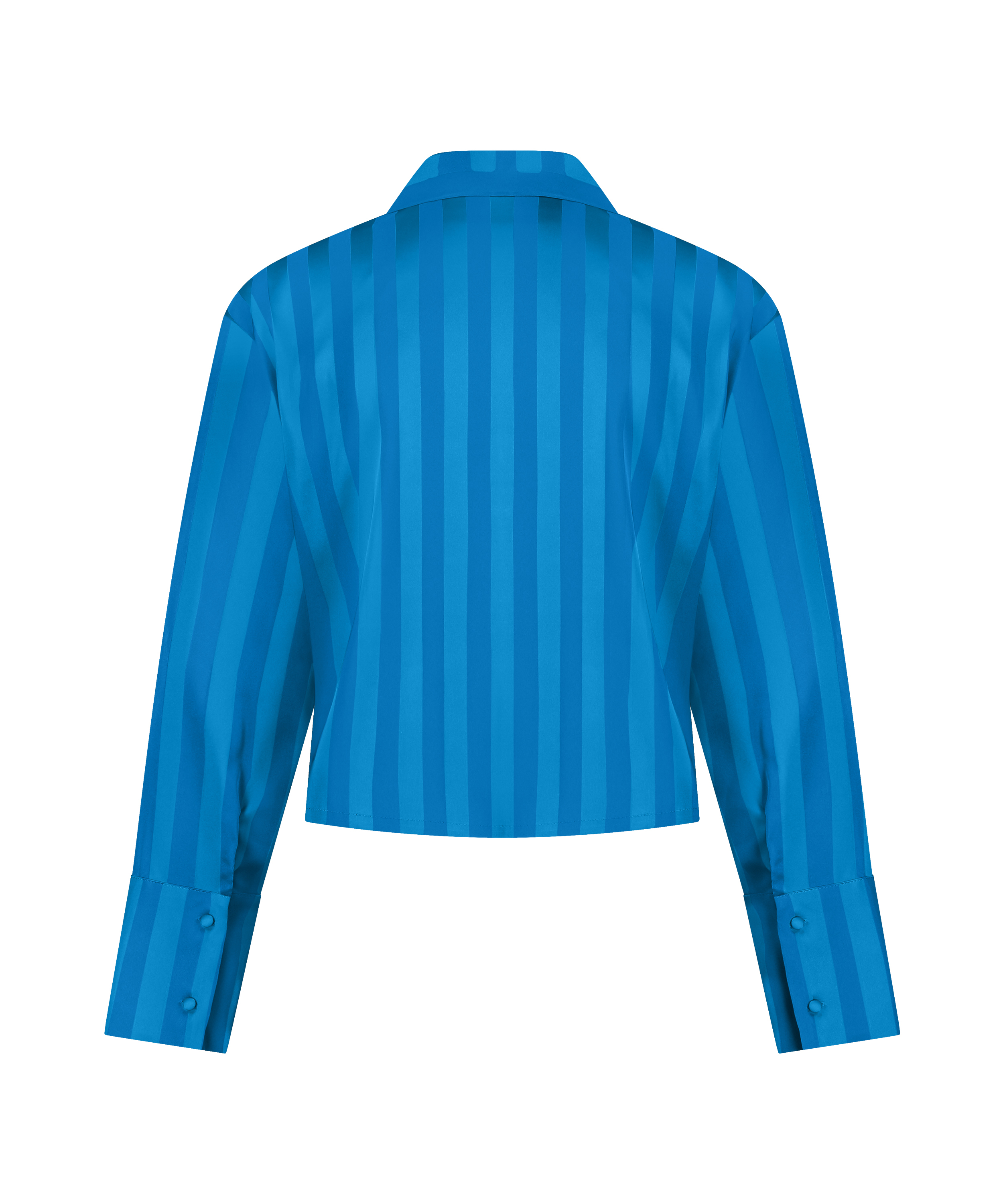 Veste à manches longues Satin, Bleu, main