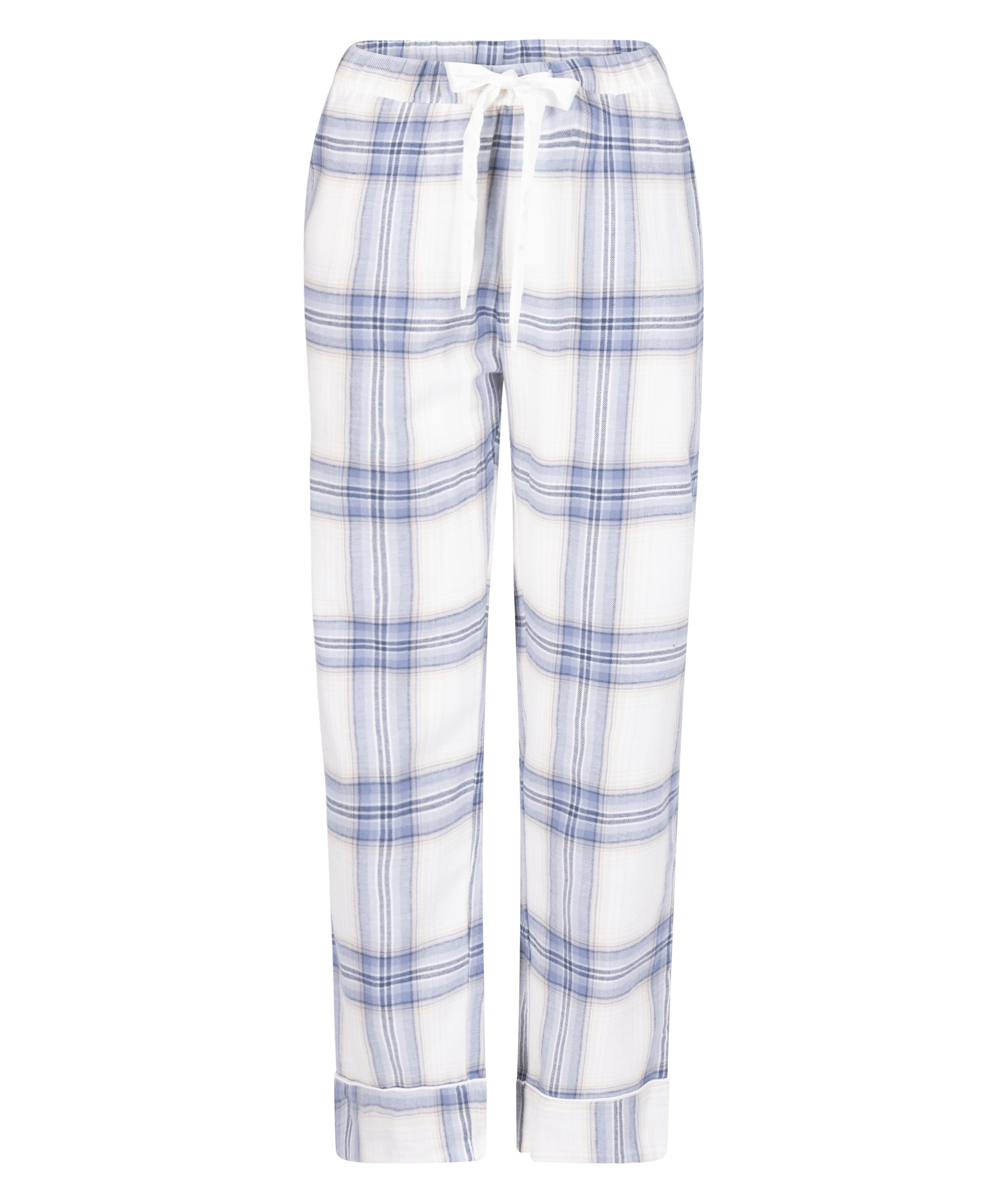Pantalon de Pyjama Flanel, Bleu, main