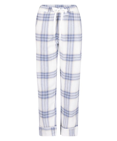 Pantalon de Pyjama Flanel, Bleu