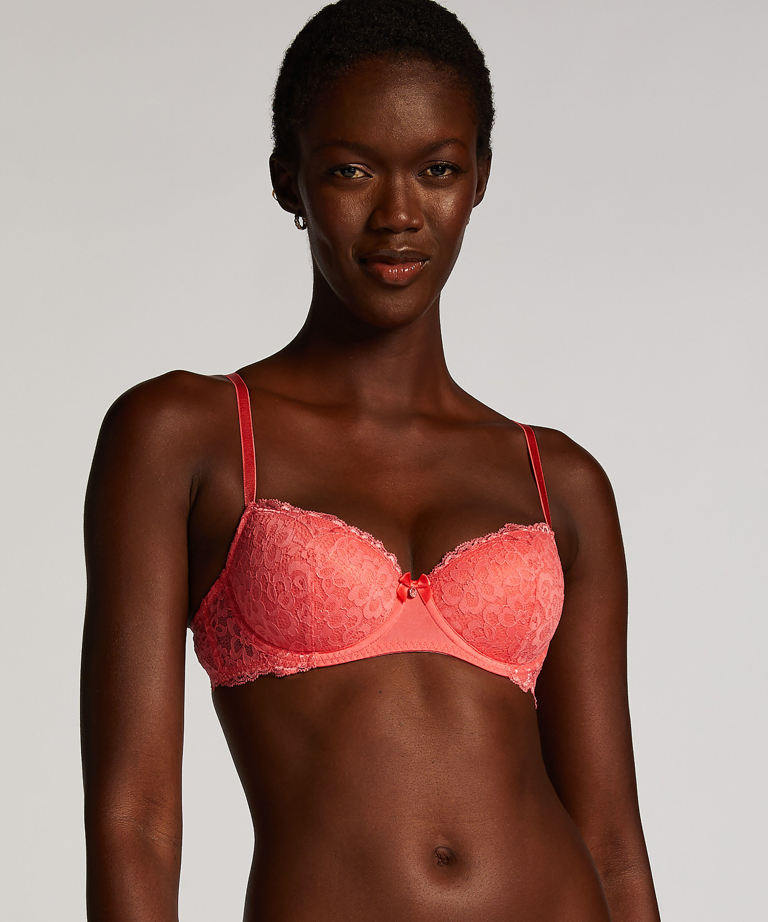 Soutien-gorge à armatures préformé Marine, Rose