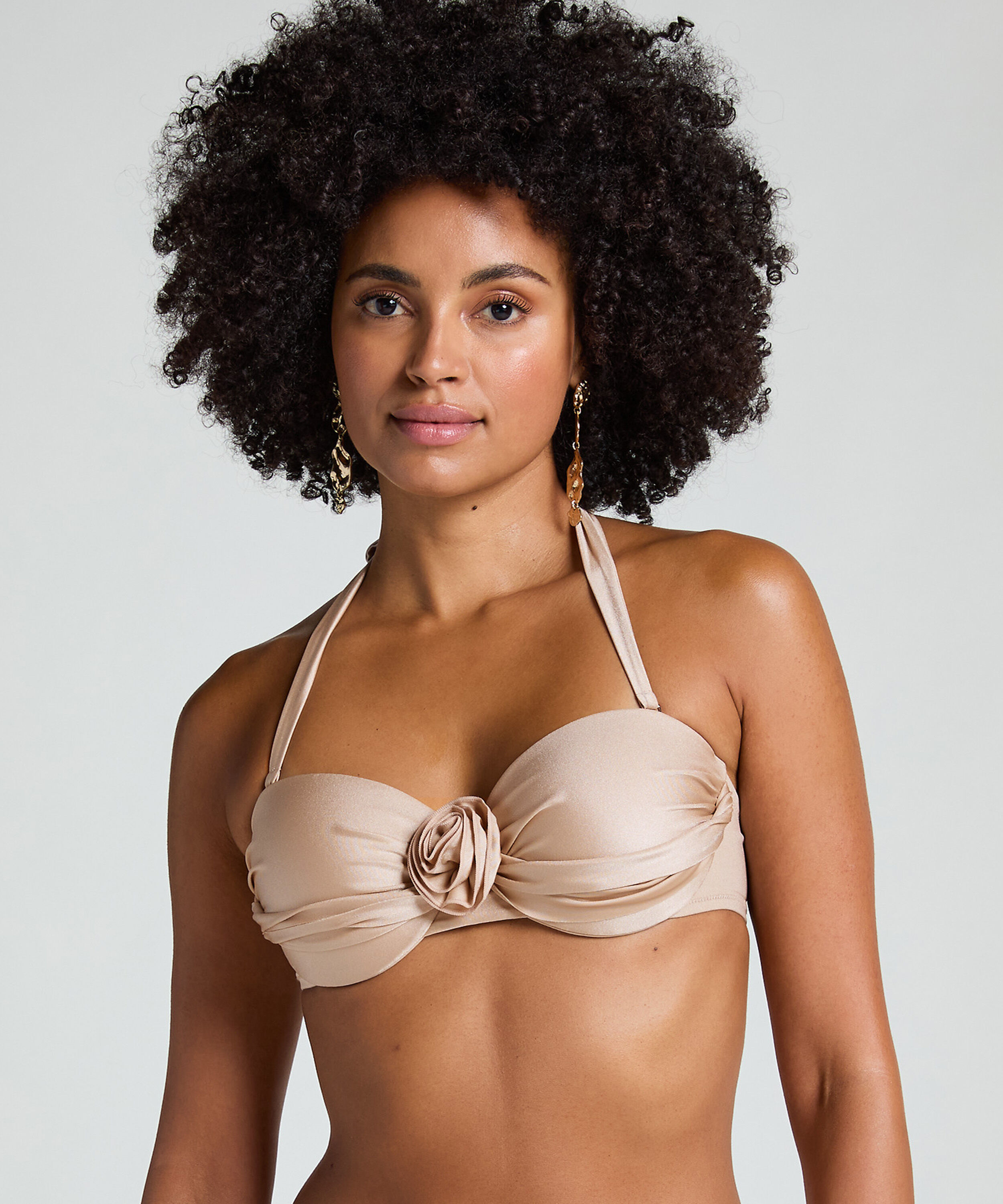 Haut de bikini bandeau Lima, Beige Haut de bikini bandeau Lima, Beige
