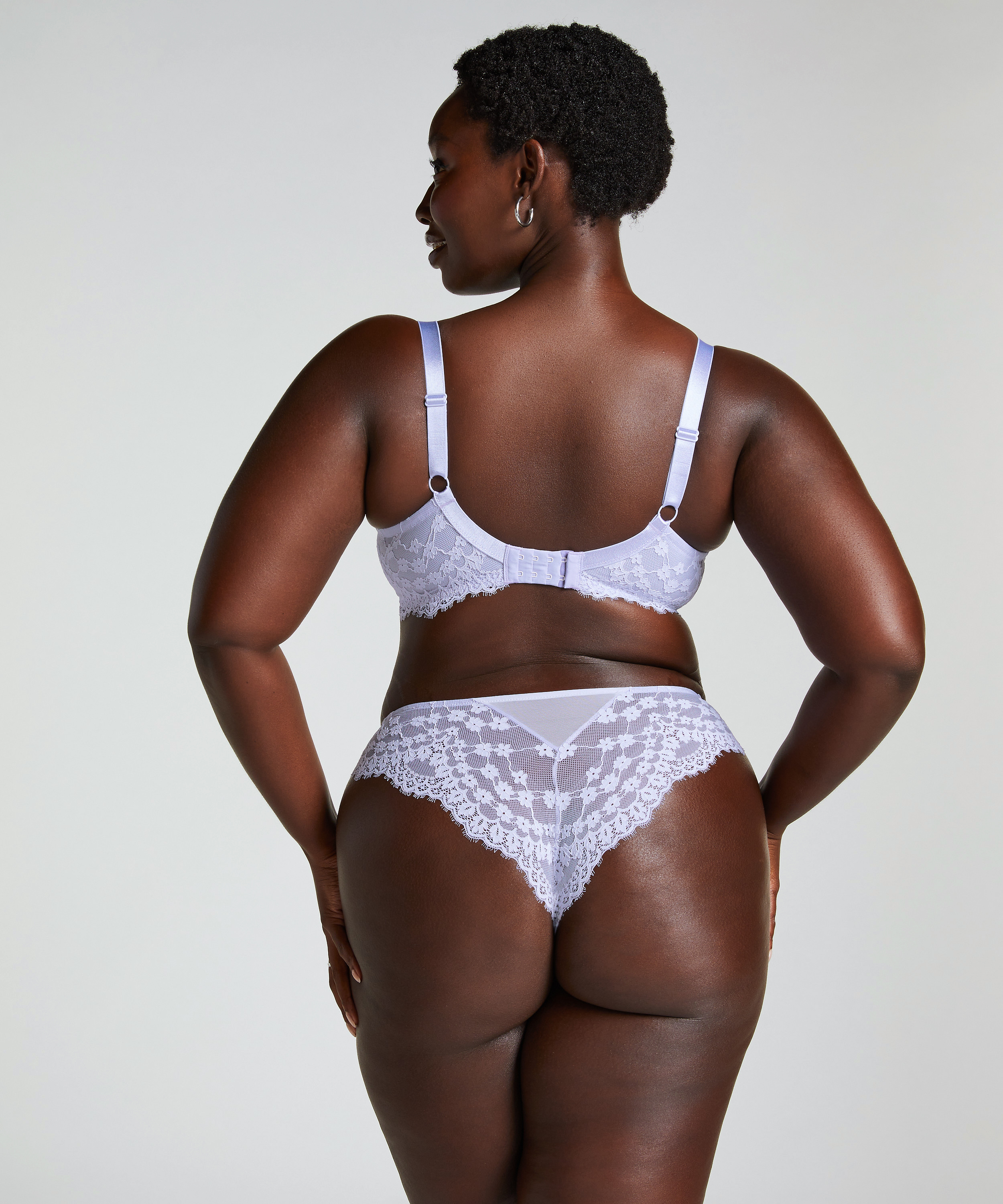 Soutien-gorge à armatures non-préformé Daisy, Violet, main