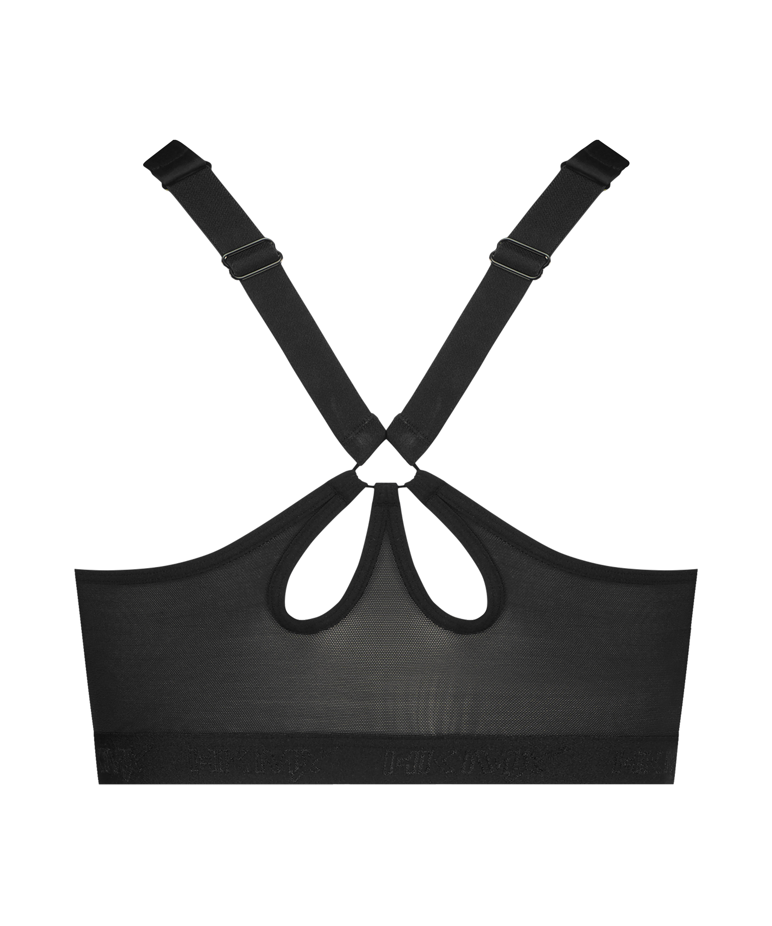 HKMX Soutien-gorge de sport The Pro Maintien niveau 3, Noir, main