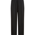 Pantalon de plage en satin, Noir