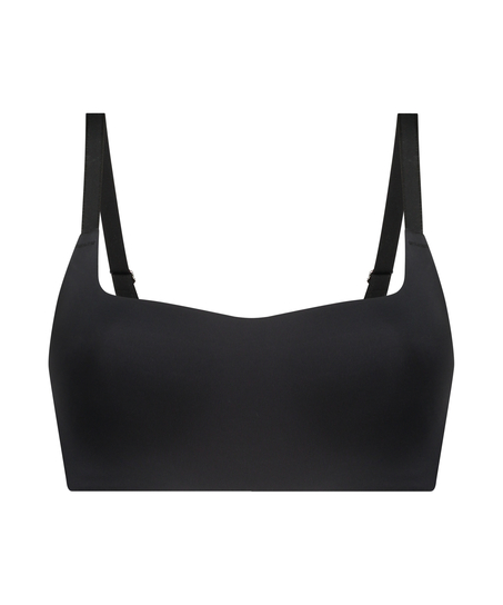 Soutien-gorge sans armatures préformé, Noir