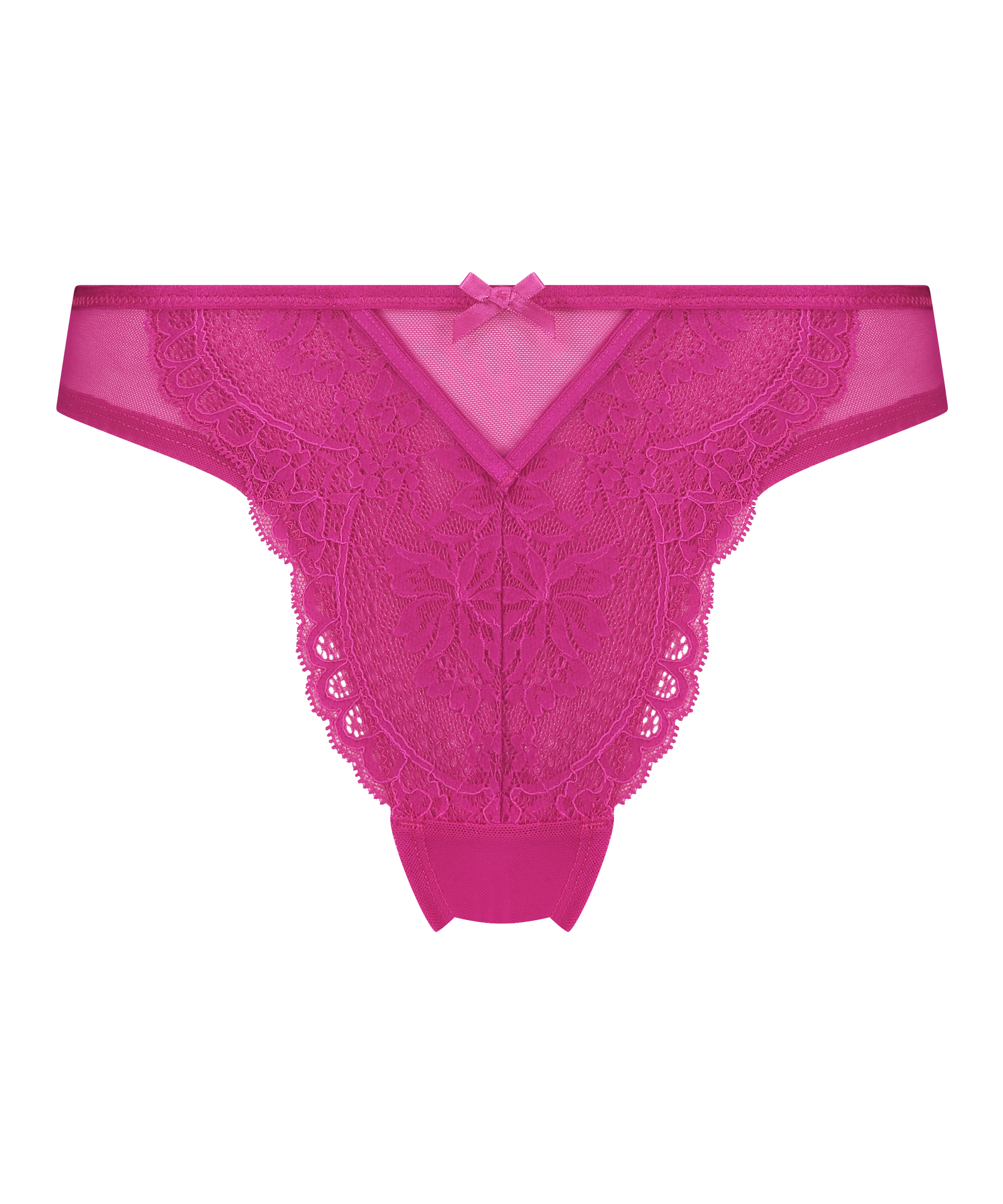 Slip brésilien Lindsey, Rose, main