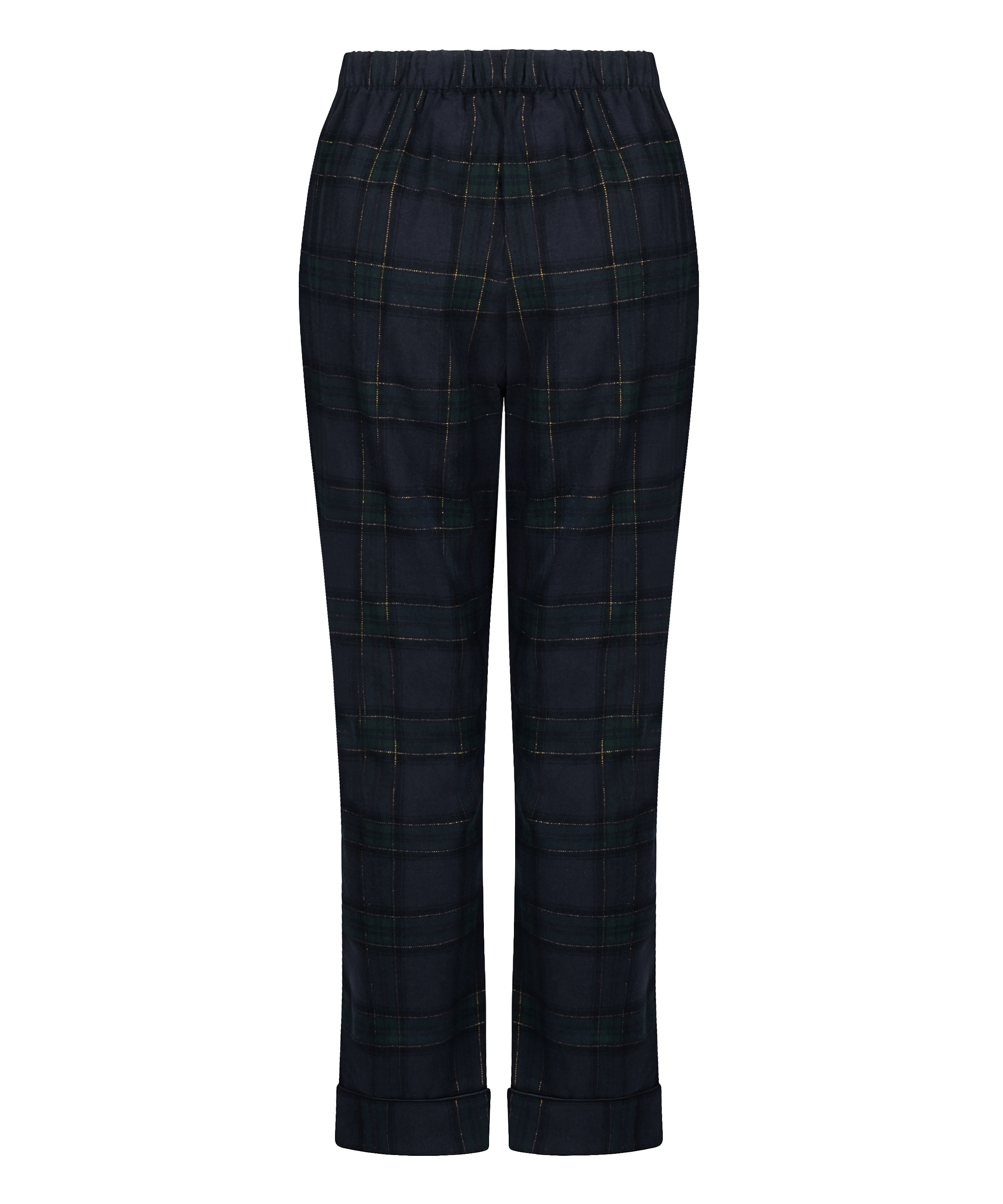 Pantalon de Pyjama Flanel, Bleu, main