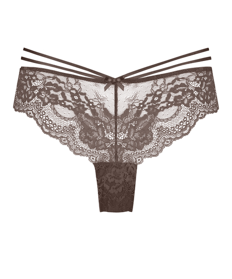 Slip brésilien Shay, Marron