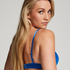 Soutien-gorge à armatures préformé Plunge, Bleu
