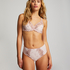 Slip taille haute Diva, Rose