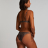 Slip de Bikini Cheeky Tanga Cannes, marron