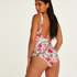 Maillot de bain Tropical, Blanc