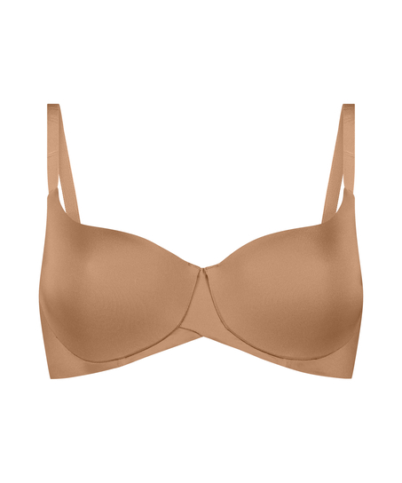 Soutien-gorge à armatures préformé Smooth, Marron