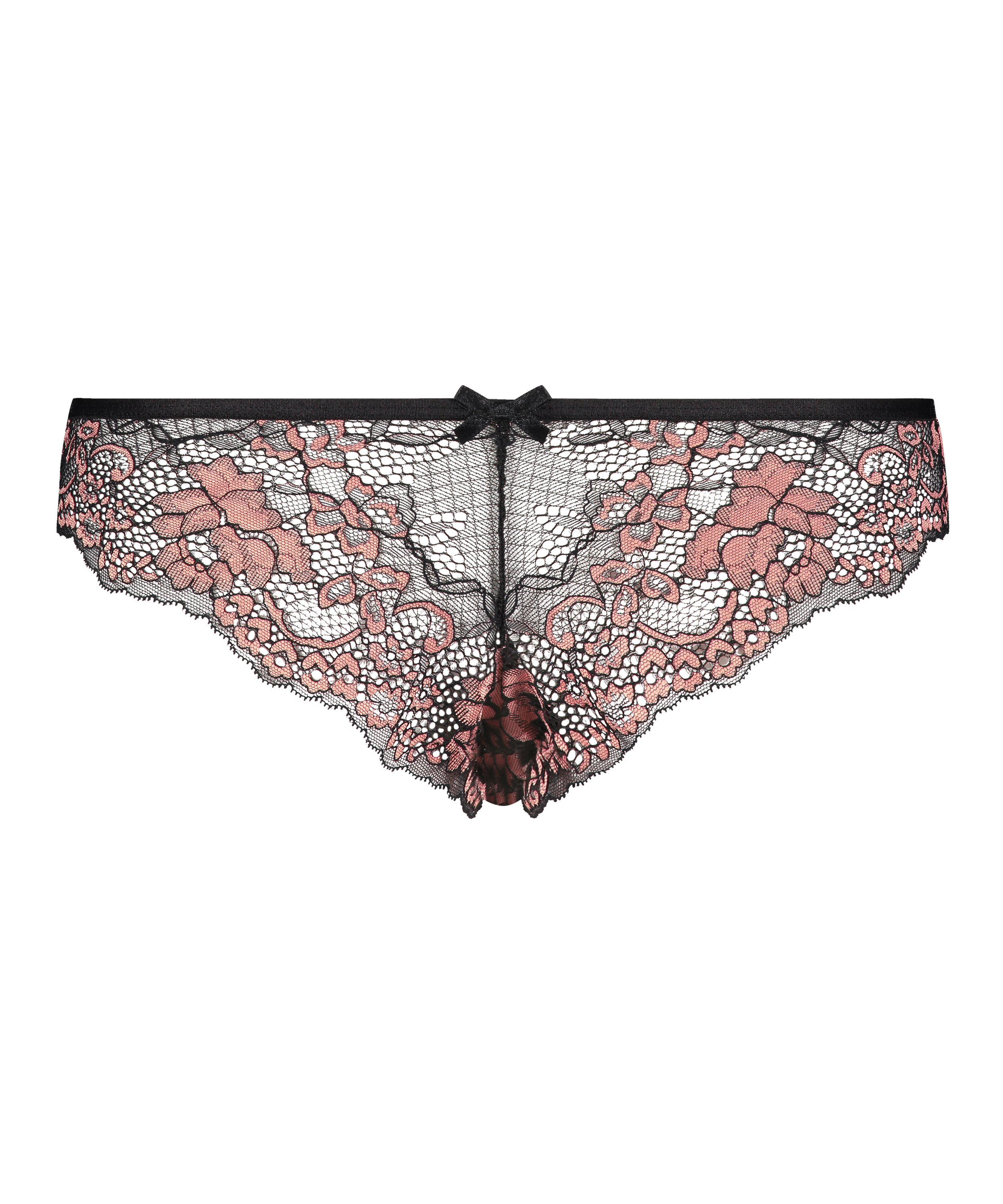 Slip brésilien Halo, Noir, main