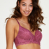 Soutien-gorge préformé sans armatures Yvonne, Rouge