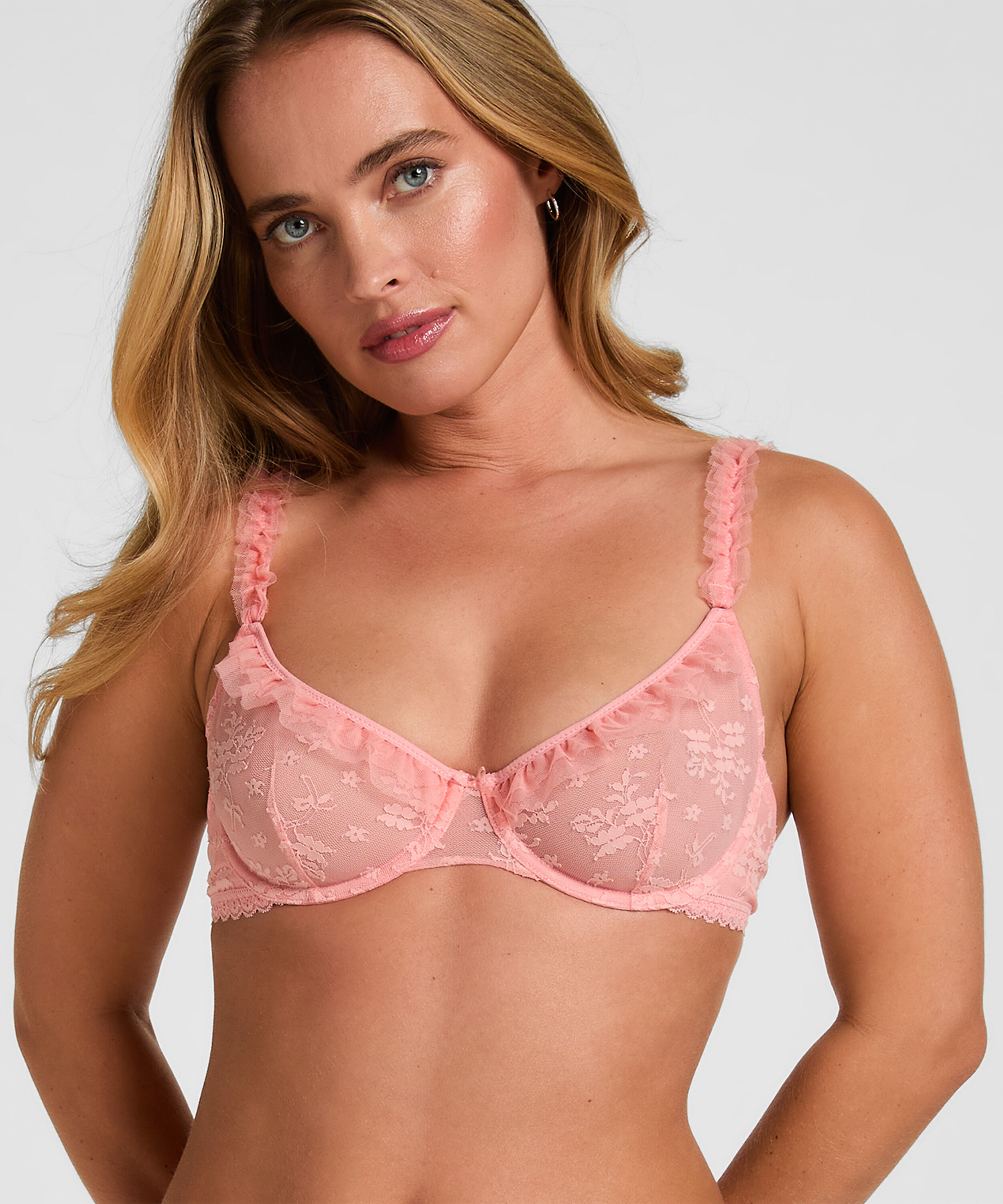 Soutien-Gorge à Armatures Non-Rembourré Darcy, Rose