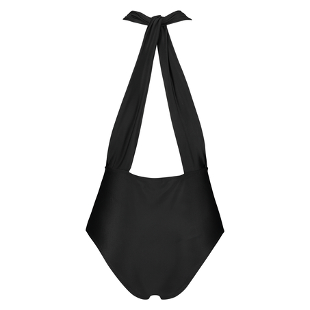 Maillot de bain jambe haute Pagoda, Noir