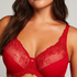 Soutien-gorge à armatures non-préformé Diva, Rouge