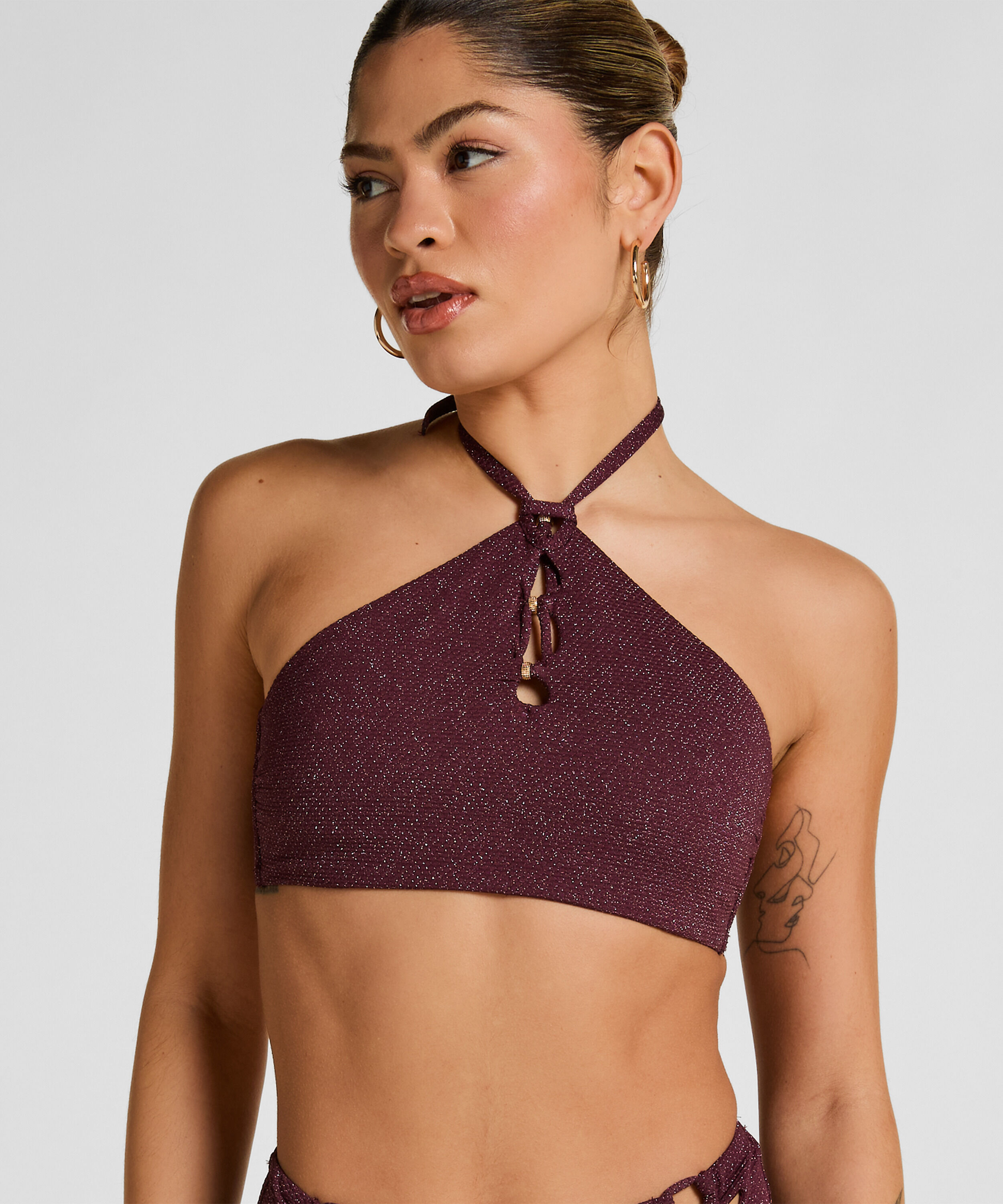 Haut de Bikini Panama, Violet