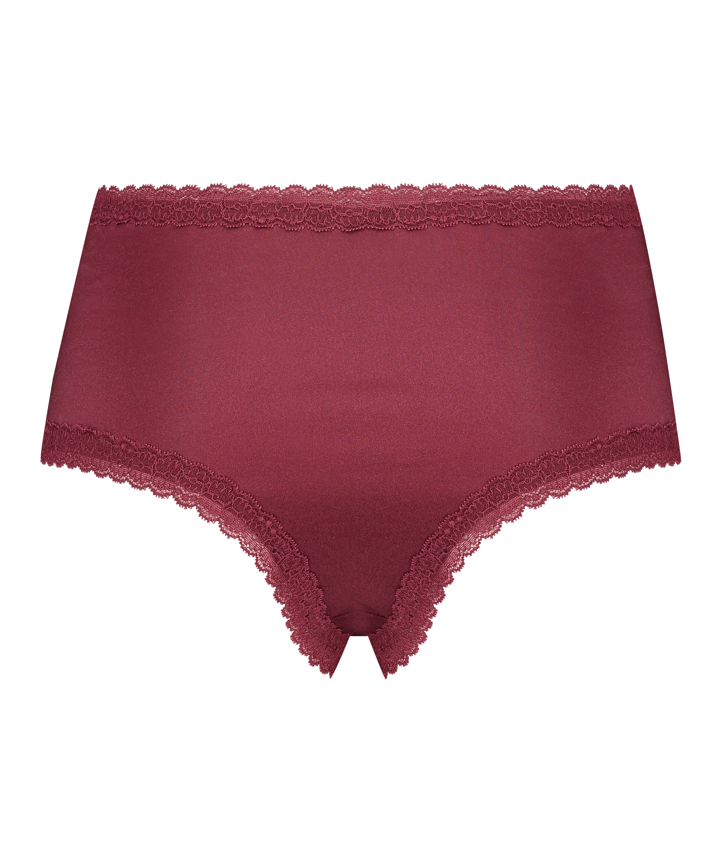 Slip brésilien en forme de V Vixen Curvy, Rouge, main