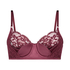 Soutien-gorge bustier préformé Poppy, Rouge