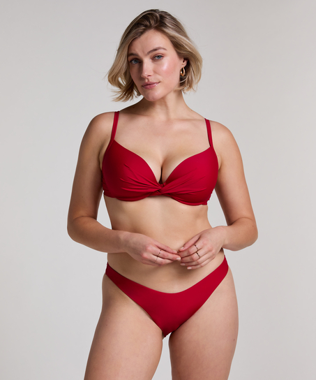 Haut de bikini Luna, Rouge