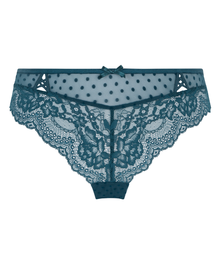 Slip brésilien Tonia, Bleu