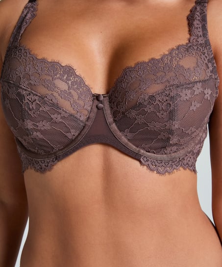 Soutien-gorge &agrave; armatures non-pr&eacute;form&eacute; Daisy, Marron