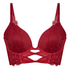 Soutien-gorge push-up Longline Marianna, Rouge