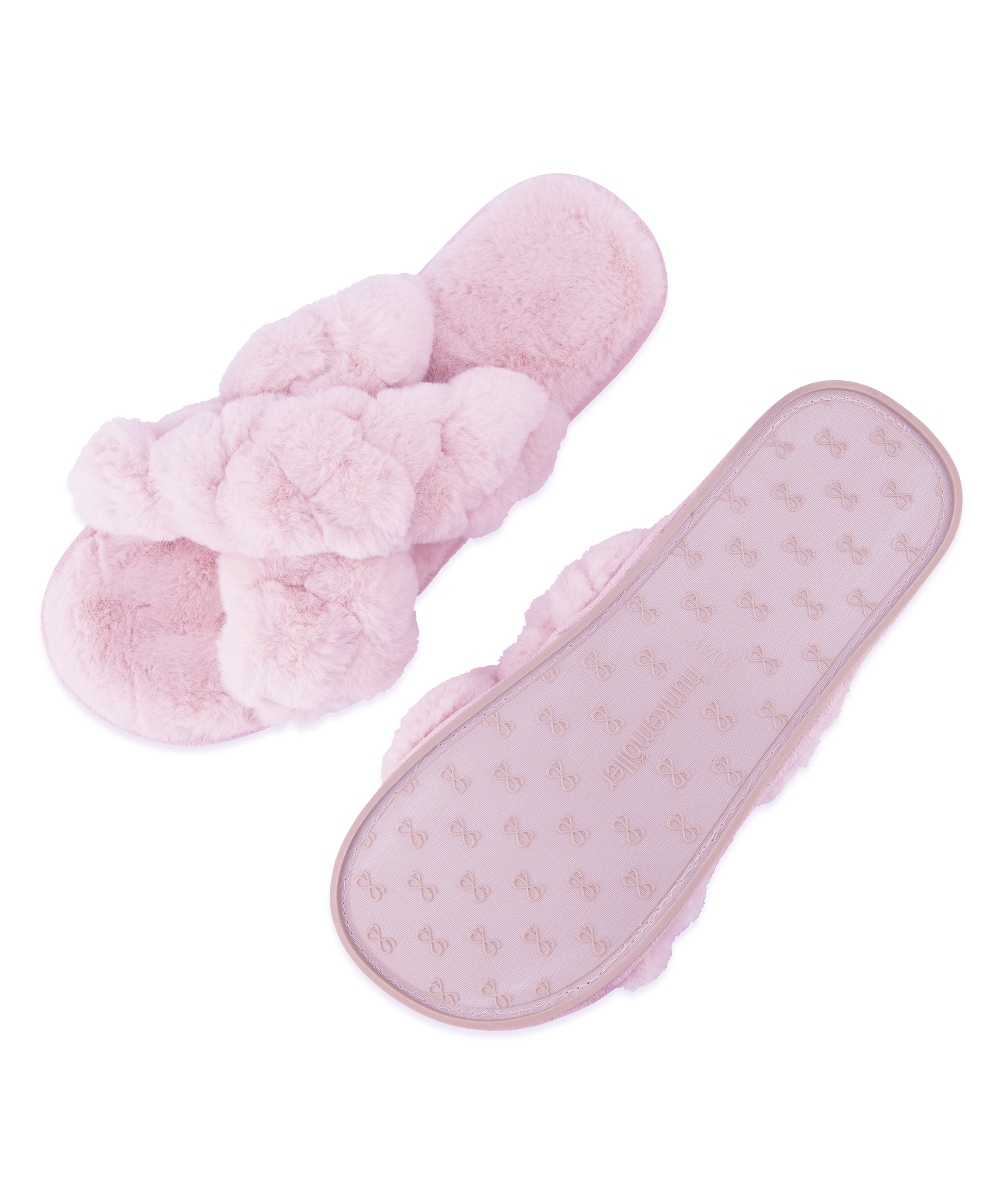 Fake Fur Slider, Violet, main