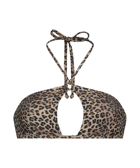 Haut de bikini Cannes, Marron
