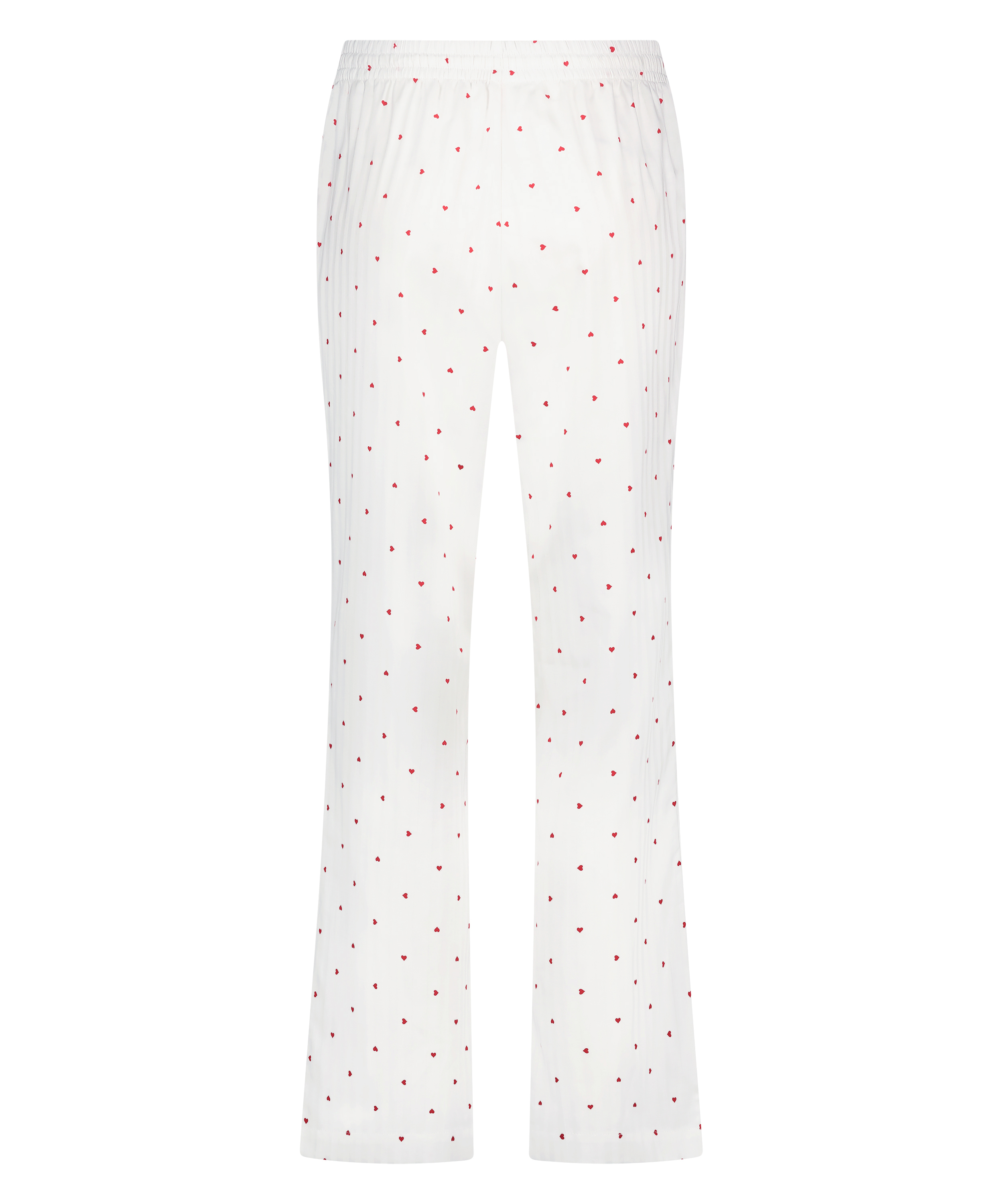 Pantalon de pyjama Jacquard Hearts, Blanc, main