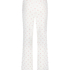 Pantalon de pyjama Jacquard Hearts, Blanc
