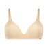 Soutien-gorge sans armatures pr&eacute;form&eacute; Mona, Beige