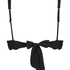 Haut de bikini Triangle Scallop, Noir