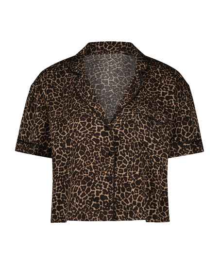 Haut de pyjama, Noir