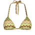 Haut de bikini triangle Alcapulco, Vert