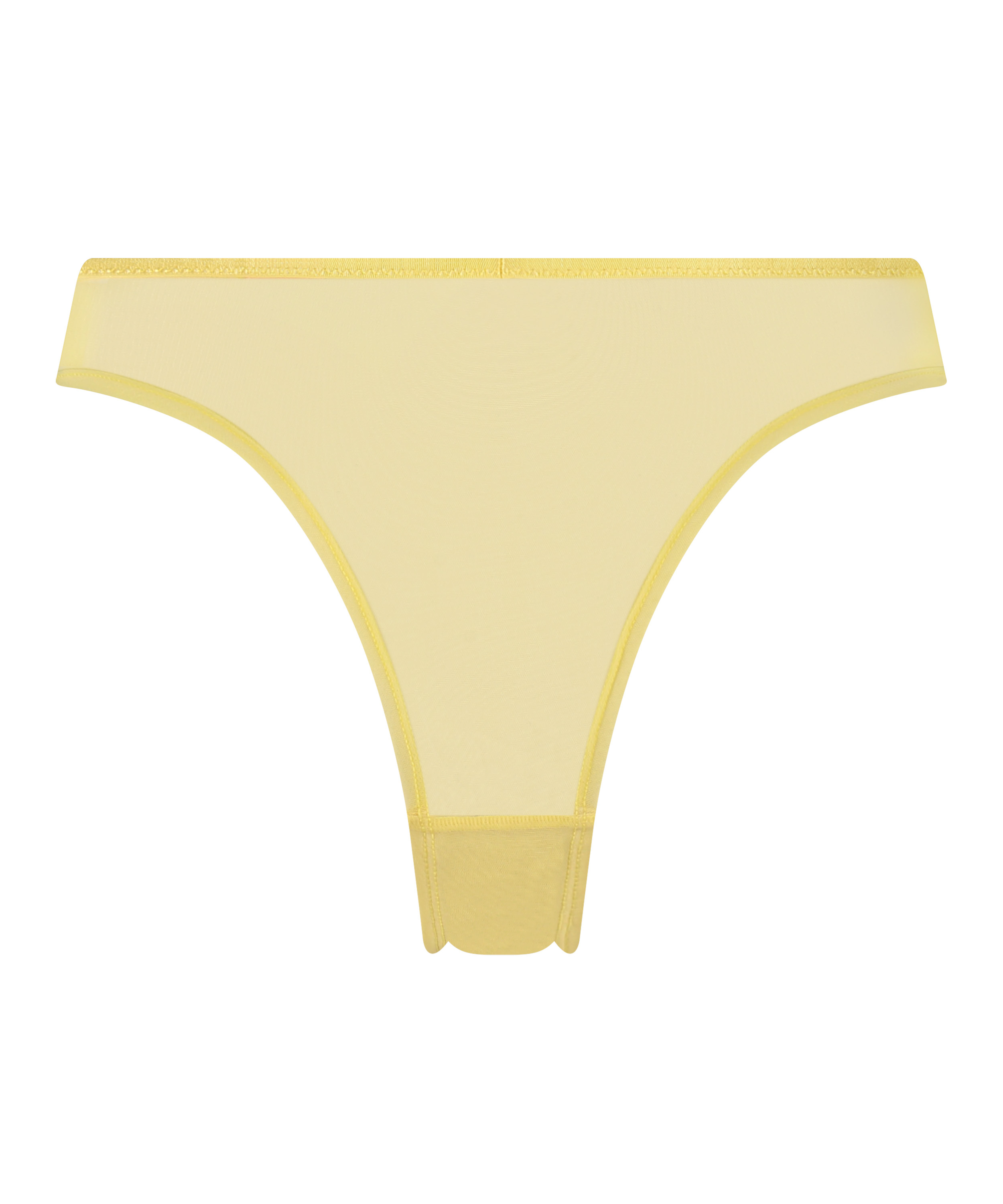Slip brésilien Lidia, Jaune, main