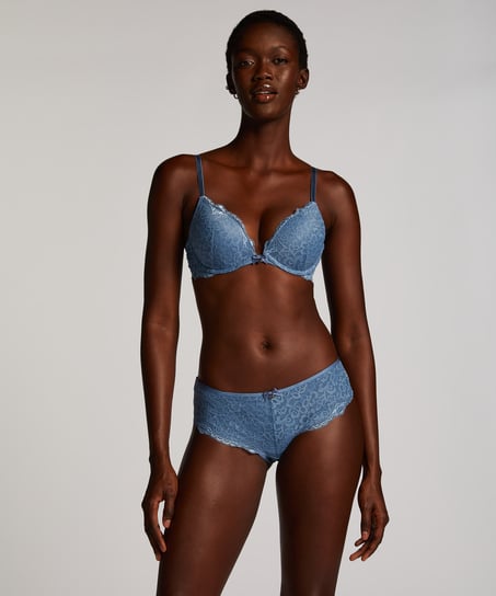 Soutien-gorge à armatures préformé push-up Marine, Bleu