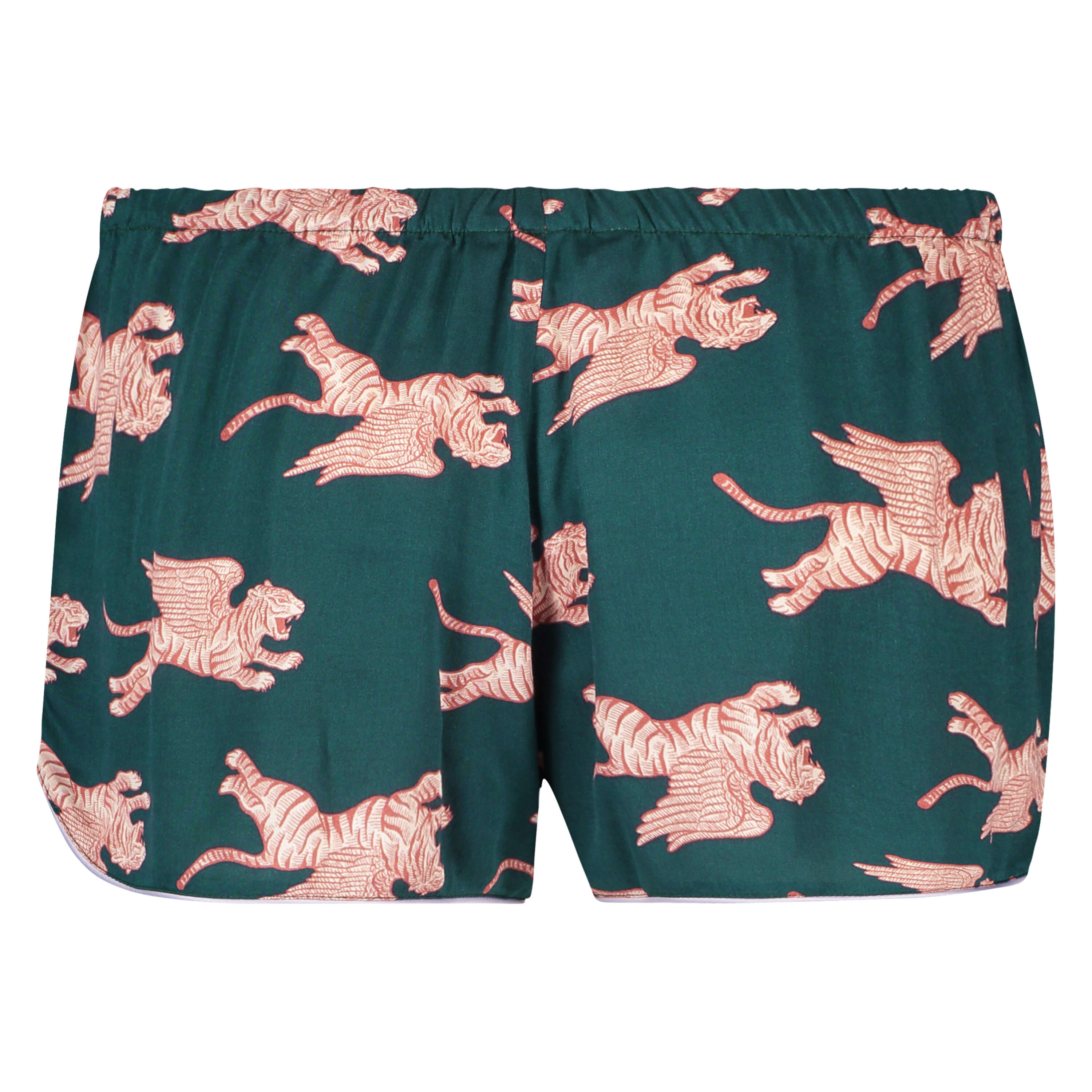 Short tiss&eacute;, Bleu, main