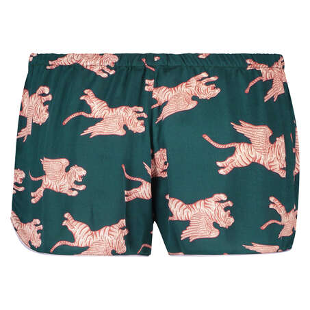 Short tiss&eacute;, Bleu