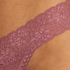 String en V taille extra basse, Violet