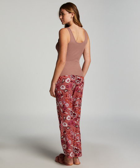 Singlet Henley, Marron