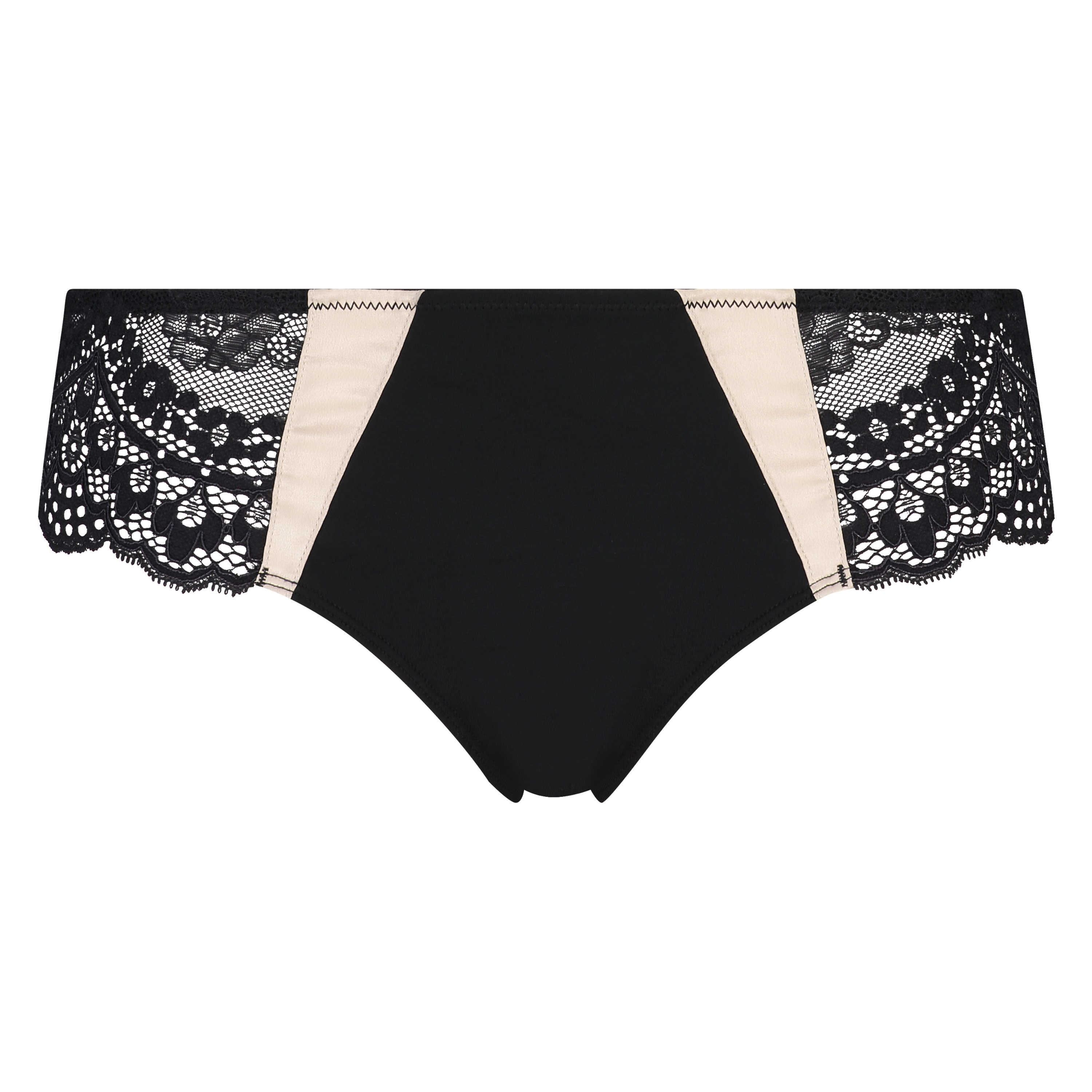 Slip brésilien Nikki, Noir, main